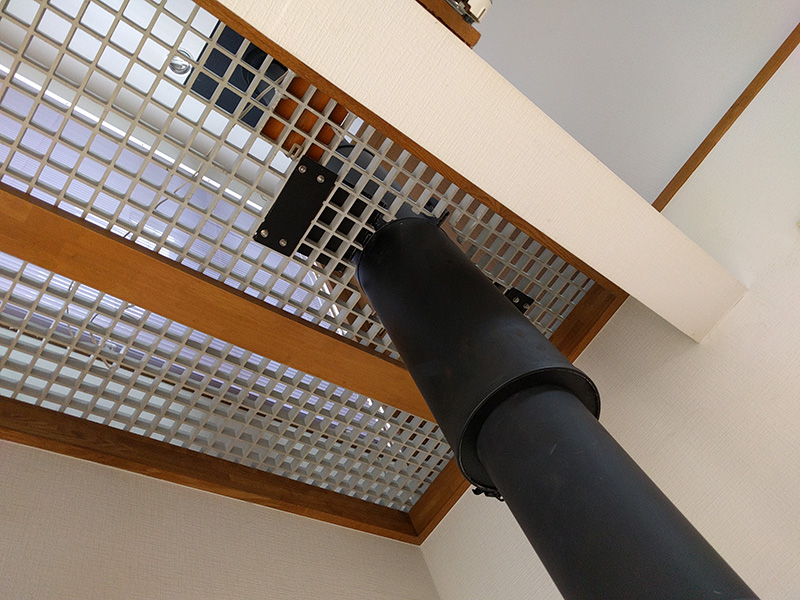 ハイブリットの薪ストーブで助かりました